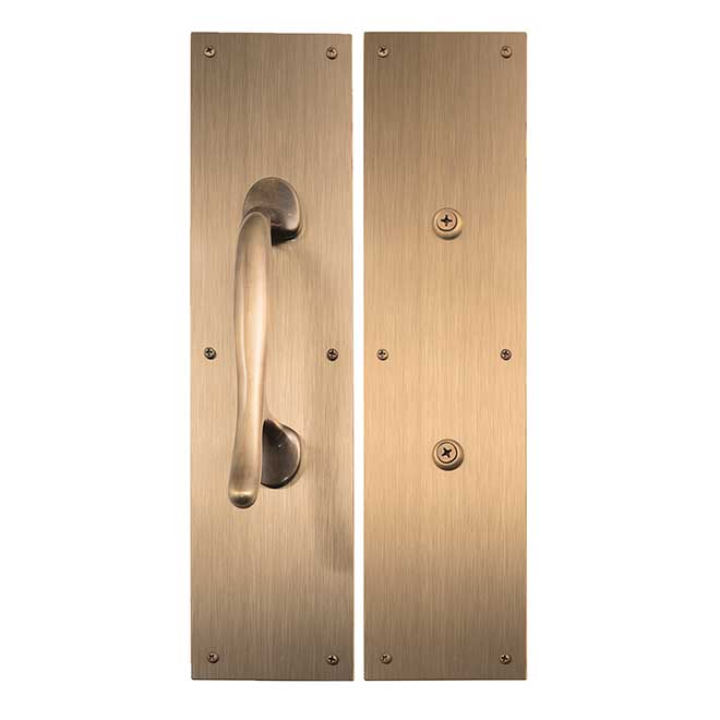 Brass Accents A02-P7402-609 Door Pull & Push Plate Set Brass Accents A02-P7402-609 Door Pull & Push Plate Set