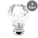 Cal Crystal M13 Series Crystal Knobs - Decorative Cabinet & Drawer Hardware