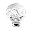 Cal Crystal M30S Series Lead Crystal Knobs - Decorative Cabinet & Drawer Hardware