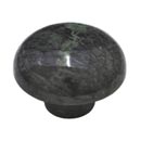 Cal Crystal [MG-1] Marble Cabinet Knob - Green - Mushroom - 1 5/8&quot; Dia.