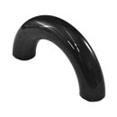 Cal Crystal [PB-3] Marble Cabinet Pull Handle - Black - Curved - 3&quot; C/C - 3 5/8&quot; L