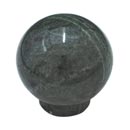 Cal Crystal [RBG-2] Marble Cabinet Knob - Green - Large Sphere - 1 1/2&quot; Dia.