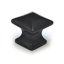 Cal Crystal [VB-169-US10B] Vintage Brass Cabinet Knob - Mission Pyramid - Large - Oil Rubbed Bronze Finish - 1 1/4" Sq.