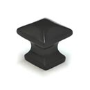 Cal Crystal [VB-170-US10B] Vintage Brass Cabinet Knob - Mission Pyramid - Medium - Oil Rubbed Bronze Finish - 1&quot; Sq.