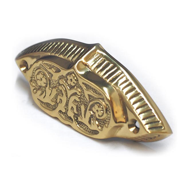 Cal Crystal Bin Pull - VB-118-US3 - Polished Brass Cal Crystal Bin Pull - VB-118-US3 - Polished Brass