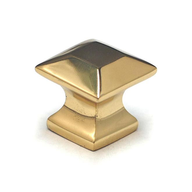 Cal Crystal Drawer Knob - VB-170-US3 - Polished Brass