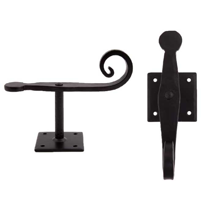 Charleston Hardware [4149.US693] Iron Shutter Dog Rat Tail