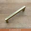 Atlas Homewares [A874-FG] Die Cast Zinc Cabinet Pull Handle - IT Series - Oversized - French Gold Finish - 128mm C/C - 5 1/2" L Copy