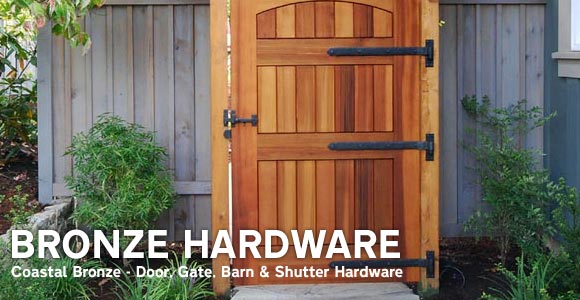Coastal Bronze - Door Gate, Barn & Shutter Hardware