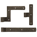 Shutter Strap Hinges - Coastal Bronze Functional Shutter Hardware - Traditional & Olde World Hardware
