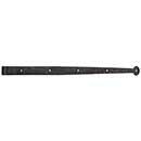Coastal Bronze [20-330-B] Solid Bronze Gate Band Hinge - Bean End - 2" H x 30" L