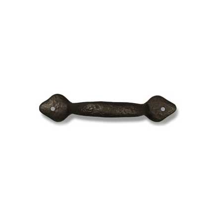 Coastal Bronze [80-820] Solid Bronze Cabinet Pull Handle - Standard Size - Spear Ends - 4&quot; C/C - 5&quot; L