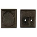 Coastal Bronze [30-100-SL] Solid Bronze Door Deadbolt - Single Cylinder - Self Latching - 2 1/2&quot; x 3&quot; Plate