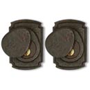 Coastal Bronze [30-120-D] Solid Bronze Door Deadbolt - Euro Plate - Double Cylinder - 2 1/2" x 3" Plate