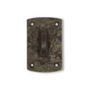 Coastal Bronze [30-251] Solid Bronze Patio Door Bolt - Arch Plate - 2" x 3" Plate
