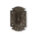 Coastal Bronze [30-252] Solid Bronze Patio Door Bolt - Euro Plate - 2" x 3" Plate