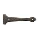 Coastal Bronze [20-105] Bronze Door Decorative Hinge Strap - Spear End - 1 1/2" W x 5" L