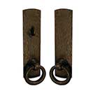Coastal Bronze [220-00-PAT] Solid Bronze Patio / Storm Door Entry Set - Large Arch Plate - 11&quot; H x 2 3/4&quot; W