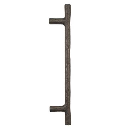 Coastal Bronze [40-730] Solid Bronze Gate Pull Handle - Euro Bar Pull - 8" C/C - 11" L