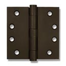 Coastal Bronze [30-410] Heavy Duty Extruded Bronze Gate Butt Hinge - Template - Button Tip - 4" W x 4" H