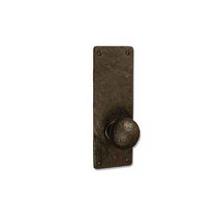 Coastal Bronze [110-00-DUMS] Solid Bronze Dummy Door Handleset - Single - Medium Square Plate - 8&quot; H x 2 3/4&quot; W