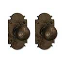 Coastal Bronze [300-00-DUM] Solid Bronze Dummy Door Handleset - Double - Small Euro Plate - 5" H x 2 3/4" W