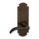 Coastal Bronze [310-00-DUMS] Solid Bronze Dummy Door Handleset - Single - Medium Euro Plate - 8" H x 2 3/4" W