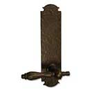Coastal Bronze [320-00-DUMS] Solid Bronze Dummy Door Handleset - Single - Large Euro Plate - 11&quot; H x 2 3/4&quot; W
