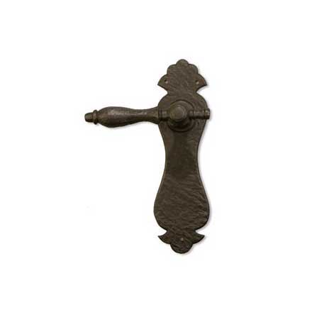 Coastal Bronze [900-00-DUMS] Solid Bronze Dummy Door Handleset - Single - Hourglass Plate - 9 3/4" H x 2 3/4" W