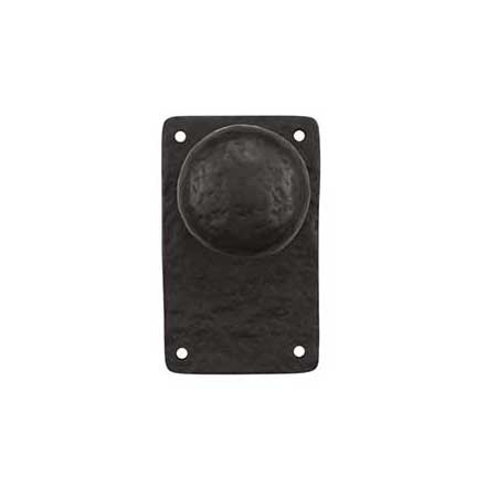 Coastal Bronze [102-00-PAS] Solid Bronze Passage Door Handleset - Square Plate - Offset - 5&quot; H x 2 3/4&quot; W