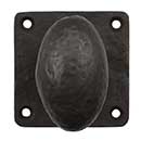 Coastal Bronze [105-00-DUM] Solid Bronze Dummy Door Handleset - Small Square Plate - 2 3/4&quot; H x 2 3/4&quot; W