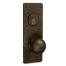 Coastal Bronze 110 Series Solid Bronze Mortise Door Entry Set - Medium Square Plate - 8&quot; H x 2 3/4&quot; W