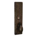 Coastal Bronze 120 Series Solid Bronze Mortise Door Entry Set - Large Square Plate - 11" H x 2 3/4" W