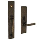 Coastal Bronze 130 Series Solid Bronze Mortise Door Entry Set - Tall Square Plate - 18&quot; H x 2 3/4&quot; W