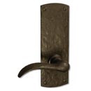 Coastal Bronze 210 Series Solid Bronze Dummy Door Handleset - Medium Arch Plate - 8" H x 2 3/4" W