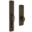 Coastal Bronze 230 Series Solid Bronze Dummy Door Entry Set - Tall Arch Plate - 18" H x 2 3/4" W