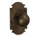 Coastal Bronze 300 Series Solid Bronze Dummy Door Handleset - Small Euro Plate - 5&quot; H x 2 3/4&quot; W