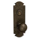 Coastal Bronze 310 Series Solid Bronze Mortise Door Entry Set - Medium Euro Plate - 8" H x 2 3/4" W