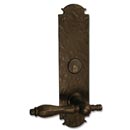 Coastal Bronze 320 Series Solid Bronze Mortise Door Entry Set - Large Euro Plate - 11&quot; H x 2 3/4&quot; W