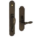 Coastal Bronze 330 Series Solid Bronze Mortise Door Entry Set - Tall Euro Plate - 18&quot; H x 2 3/4&quot; W