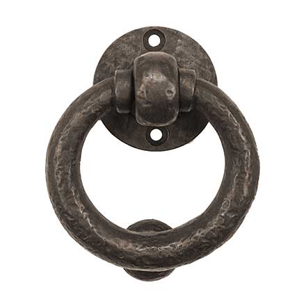 Coastal Bronze [500-60] Bronze Door Knocker - Ring - 3 1/2&quot; Dia.