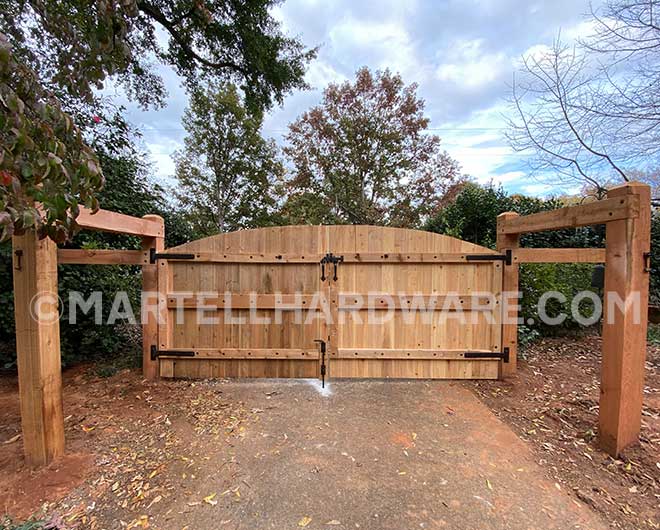 Double Driveway Gate