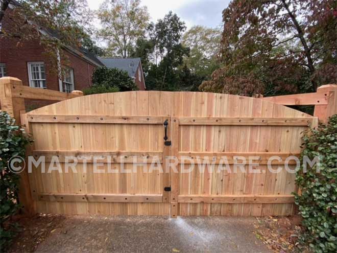 Double Driveway Gate