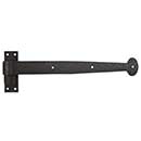 Coastal Bronze [20-350-B] Solid Bronze Gate Band Hinge &amp; Pintle Set - Light Duty - Bean End - 1 1/4&quot; H x 12&quot; L