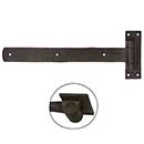 Coastal Bronze [20-380-A-LH] Solid Bronze Gate Band Hinge Set - Loose Pin - Left Hand - Arch End - 2&quot; H x 17&quot; L