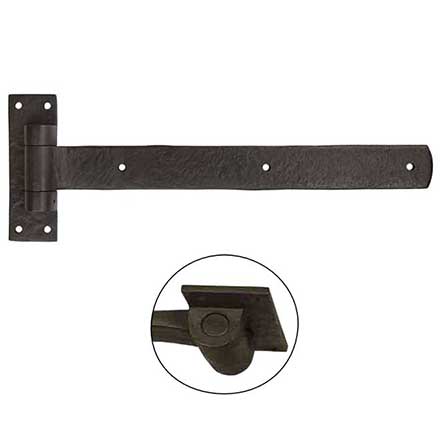 Coastal Bronze [20-380-A-RH] Solid Bronze Gate Band Hinge Set - Loose Pin - Right Hand - Arch End - 2&quot; H x 17&quot; L