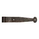 Coastal Bronze [20-312-B] Solid Bronze Gate Band Hinge - Bean End - 2" H x 12" L