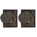 Coastal Bronze [30-100-SL] Solid Bronze Door Deadbolt - Single Cylinder - Self Latching - 2 1/2" x 3" Plate