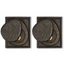 Coastal Bronze [30-100-SL] Solid Bronze Door Deadbolt - Single Cylinder - Self Latching - 2 1/2&quot; x 3&quot; Plate