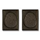 Coastal Bronze [30-200-D] Solid Bronze Door Deadbolt - Small Square Plate - Double Cylinder - 2&quot; x 2 1/2&quot; Plate